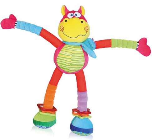 Lorelli Coloria Hippo Long Legs Plišana igračka 1019026