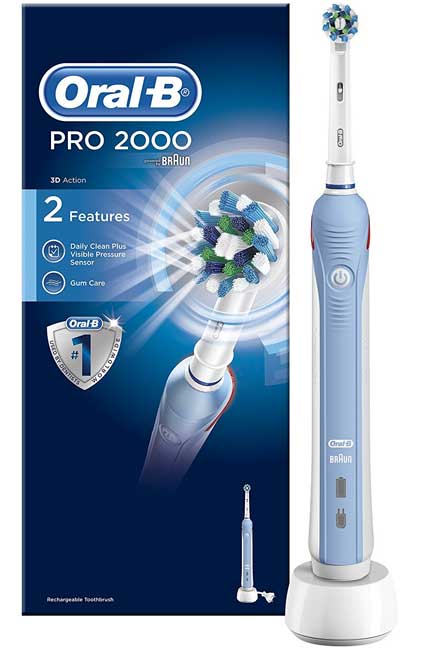 Oral-B Pro 2000 Punjiva električna četkica za zube 500283