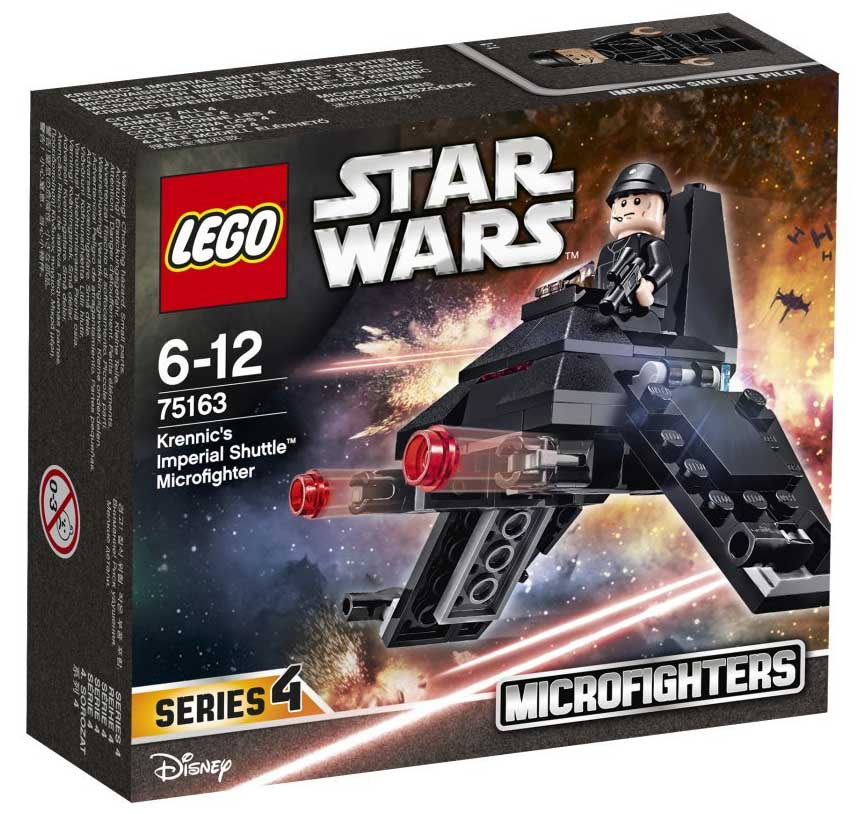 LEGO® STAR WARS™ kocke Krennics Imperial Shuttle Microfighter - Krenikov imperijalni šatl  78 delova 75163