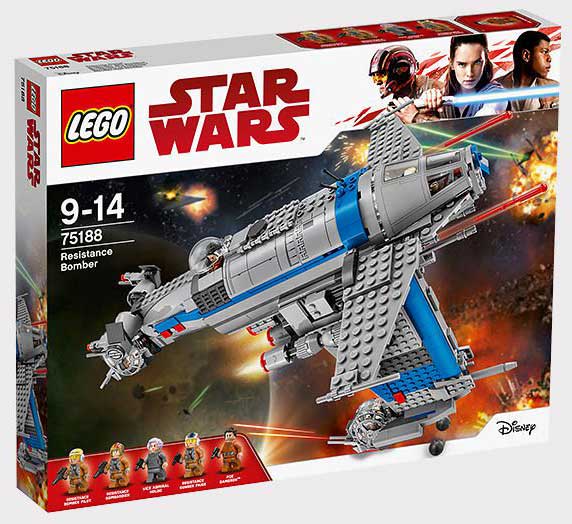 LEGO® STAR WARS™ kocke Resistance Bomber - Bombaš Otpora 780 delova 75188