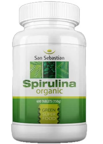 San Sebastian Spirulina 150g 600 tableta