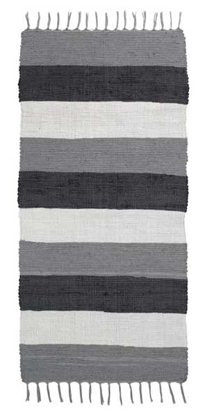 Prostirka Kimil 65x140 crno-siva