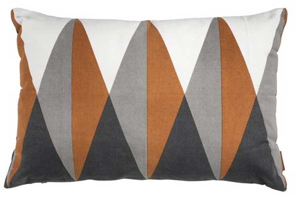 Ukrasni Jastuk Kimi 40x60 siva-konjak - Image 1