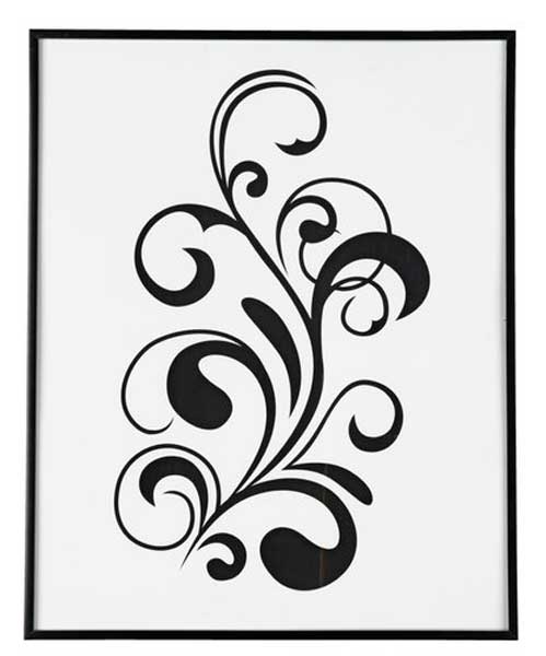 Ram Za Slike Vateks 40x50 crna