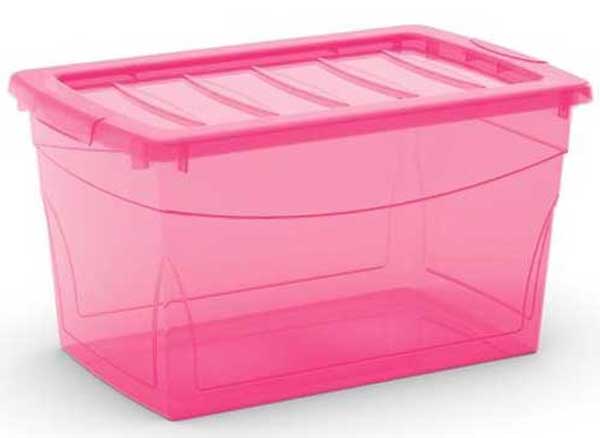 Kis Kutija za odlaganje stvari Omnibox L 50L roze