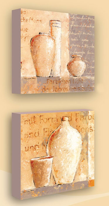 Pottery 18x18 cm x 2