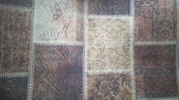 Prostirka za kupatilo Patchwork  60x100 braon