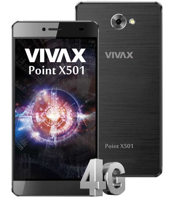 Mobilni telefon Vivax Smart Point X501 black