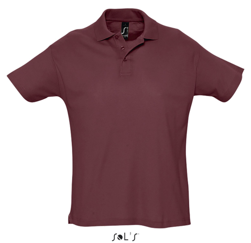 Sols Muška polo majica Summer II Burgundy veličina XXL 11342