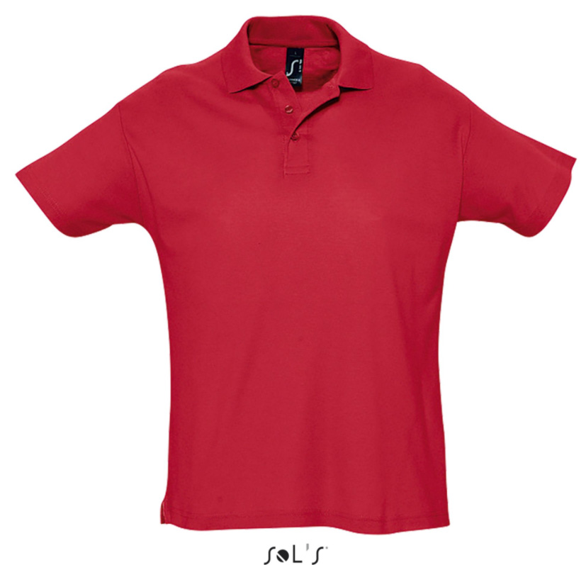 Sols Muška polo majica Summer II Red veličina L 11342