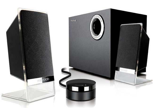 Microlab M200BT 2.1 Bluetooth zvučnici Black