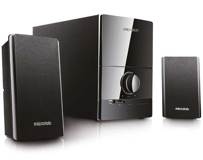Microlab M500U 2.1 zvučnici USB SD