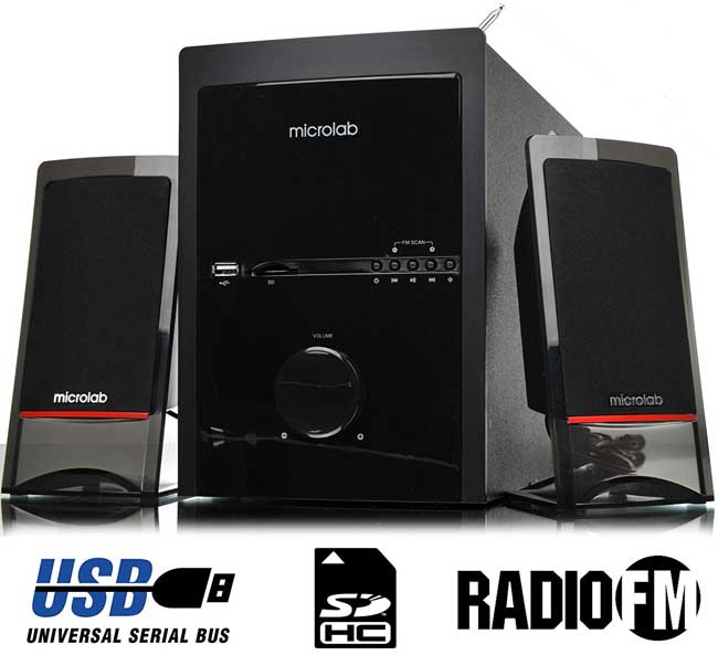 Microlab M700U 2.1 zvučnici