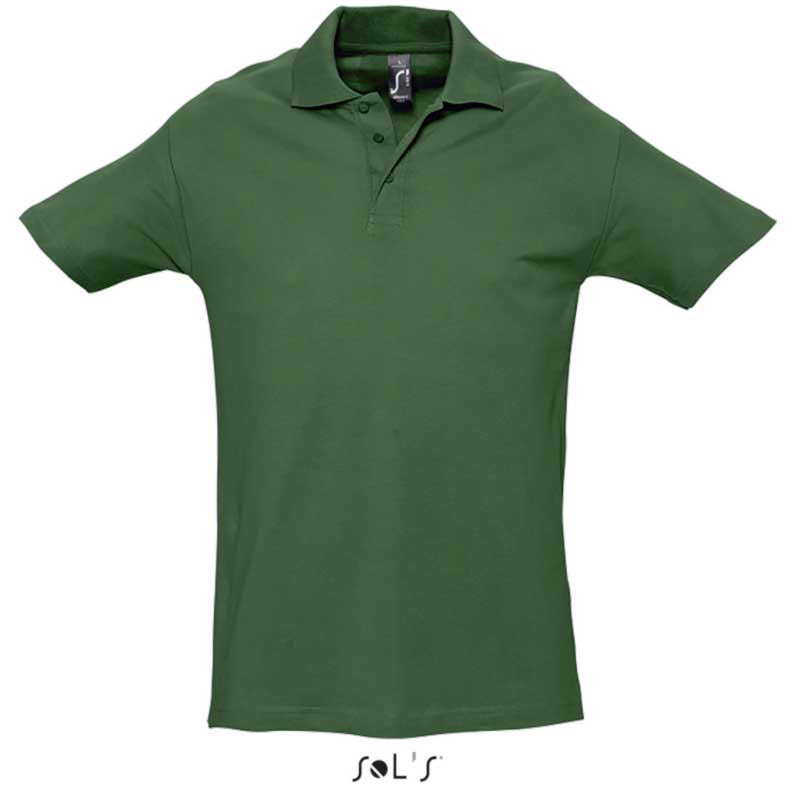 Sols Polo majica za muškarce Spring II Golf Green veličina XXL 11362
