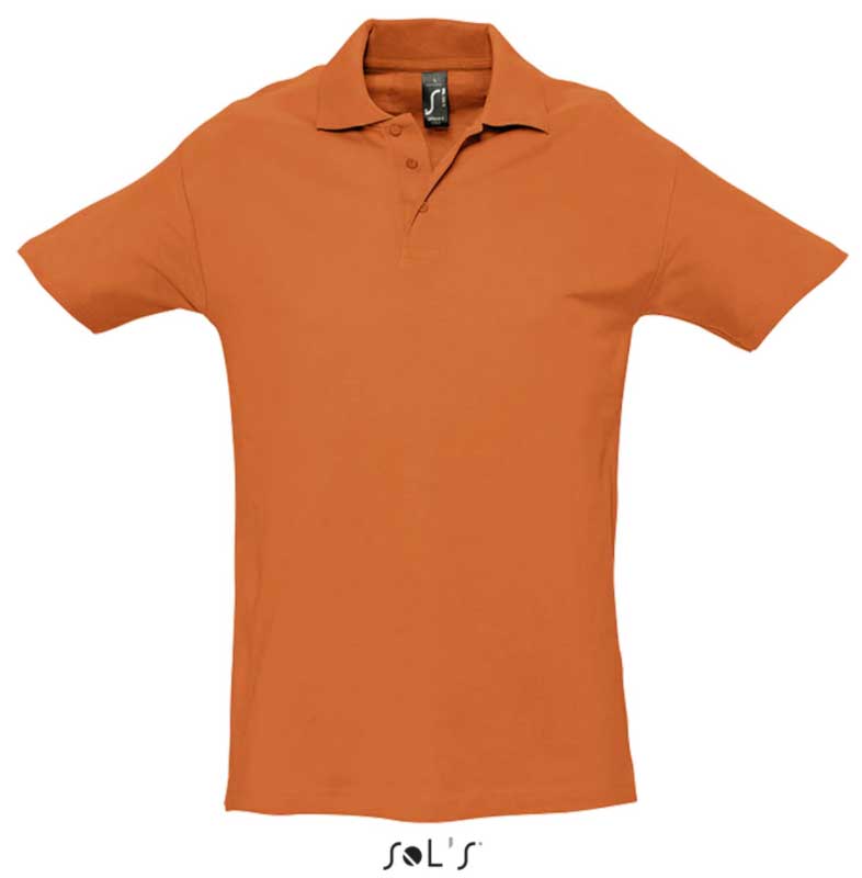 Sols Polo majica za muškarce Spring II Orange veličina L 11362
