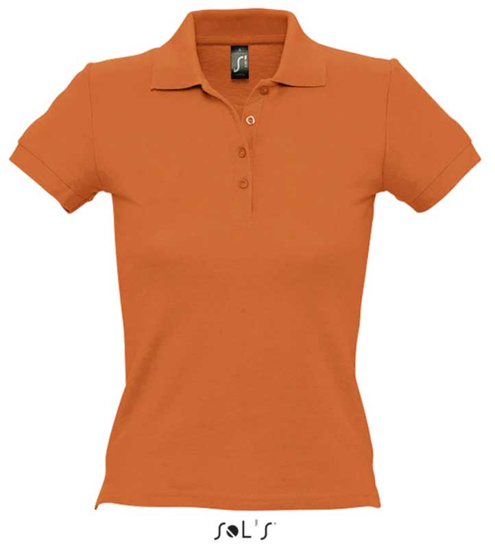 Polo majica za žene Sols People Orange veličina M 11310