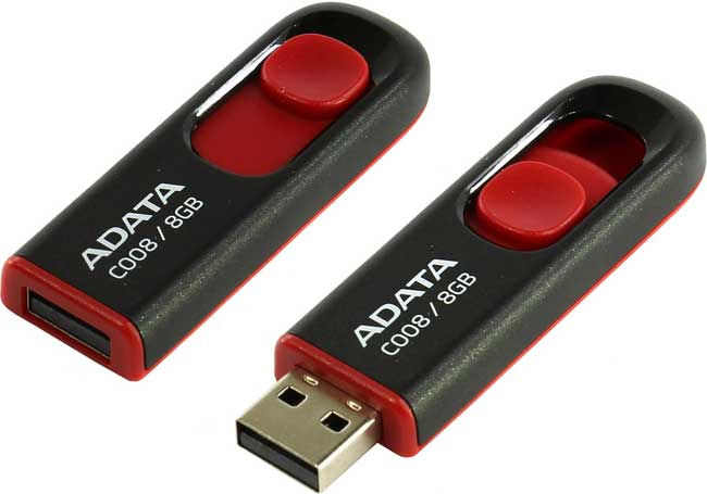 USB Flash Memorija ADATA AC008-8G-RKD 8GB 