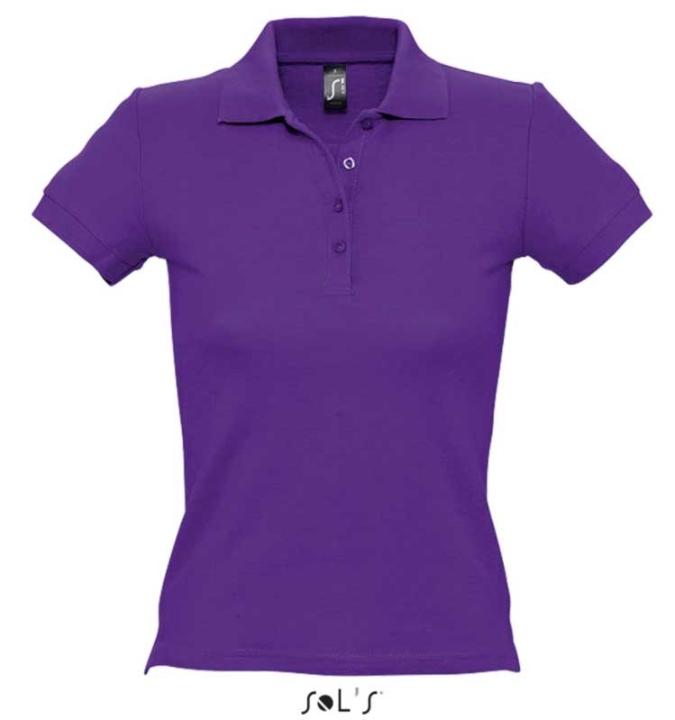 Polo majica za žene Sols People Dark Purple veličina M 11310