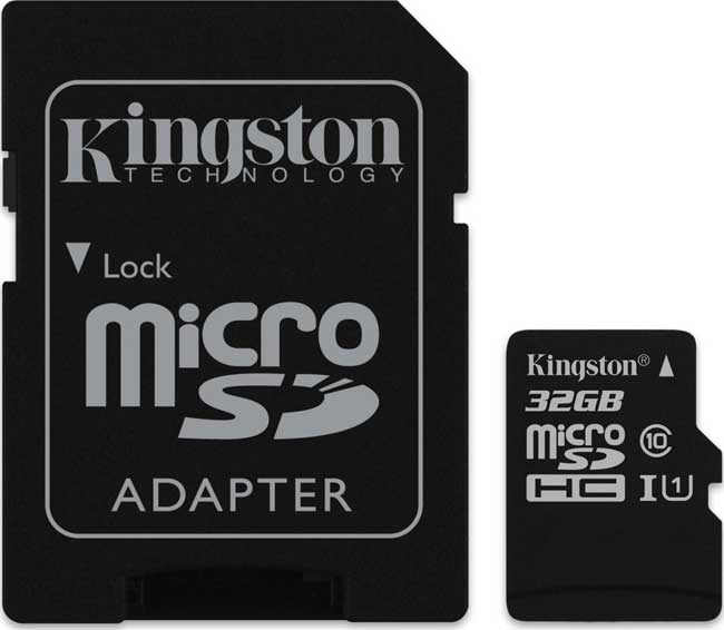 Micro SD memorijska kartica sa adapterom 32GB Kingston SDC10G2/32GB