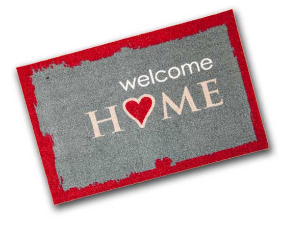 Otirač Homelike Home Red 40x60cm 40612