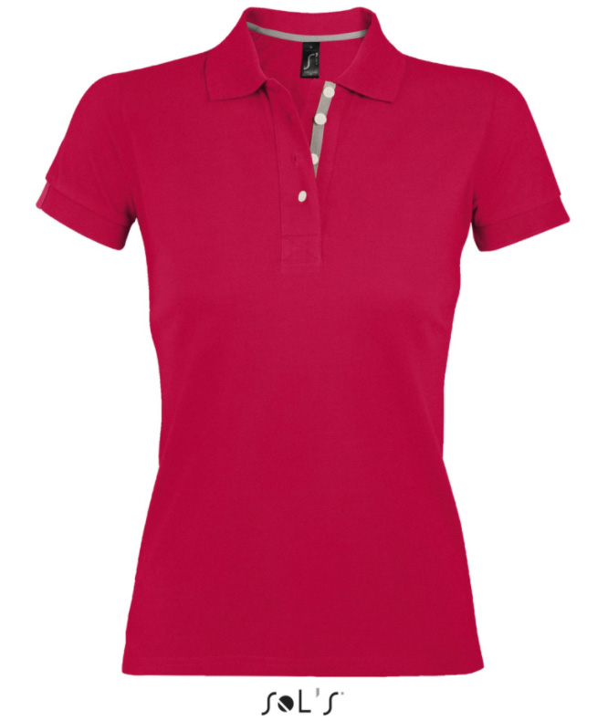 Sols Ženska majica sa kragnom i kratkim rukavima vel. L Portland Women Red 00575