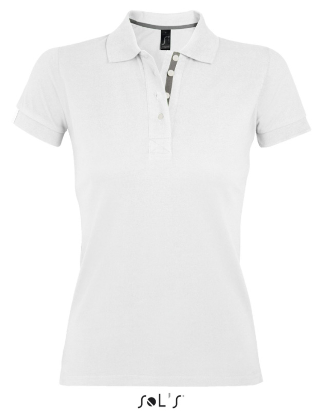 Sols Ženska majica sa kragnom i kratkim rukavima vel. XXL Portland Women White 00575