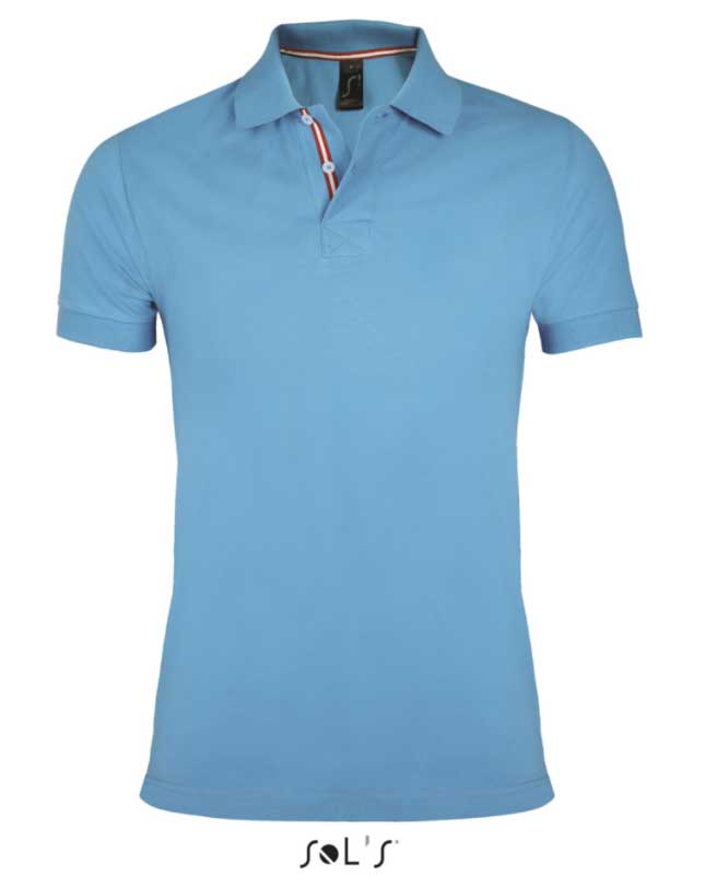 Sols Muška majica sa kragnom Patriot Heritage Blue vel. XL 00576