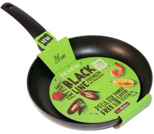 Texell tiganj duboki Black Line 26 cm 