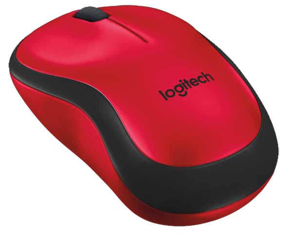 Logitech M220 Wireless Silent red bežični miš