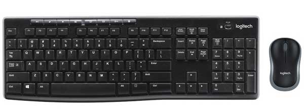 Logitech bežični komplet tastatura i miš MK270 Wireless YU