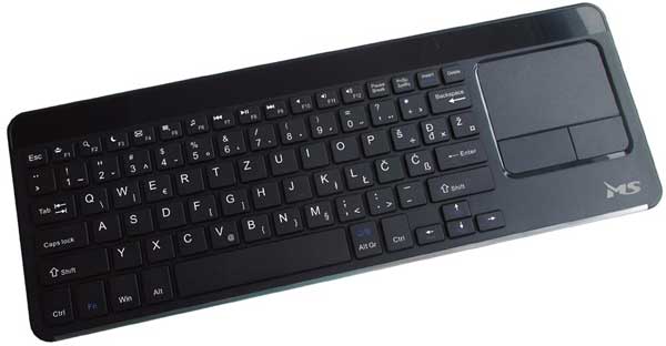 MS Master touchpad bežična tastatura