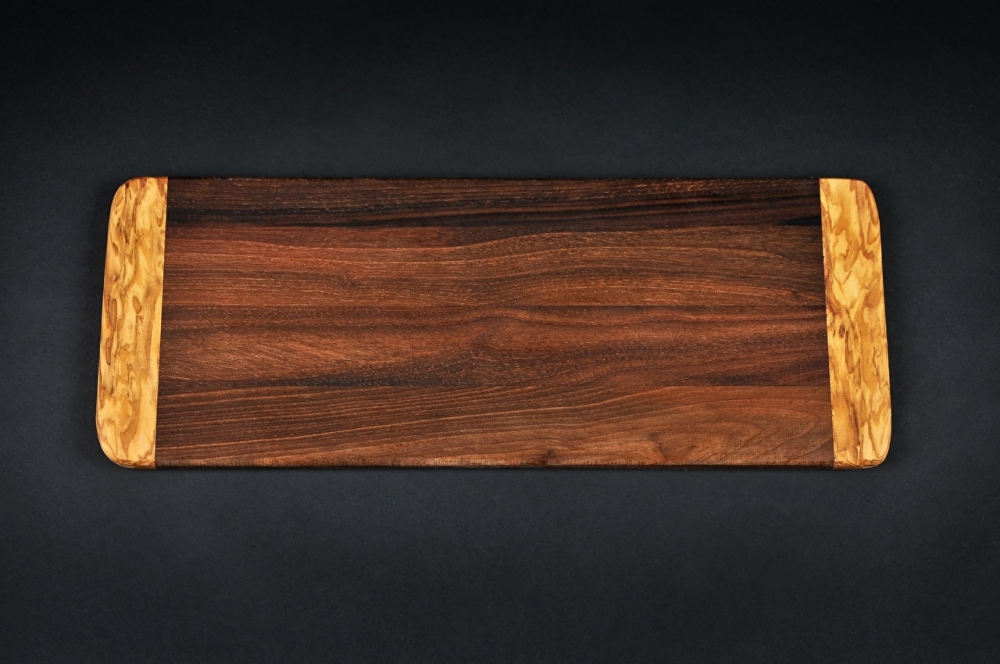 Daska za serviranje i sečenje od oraha i masline