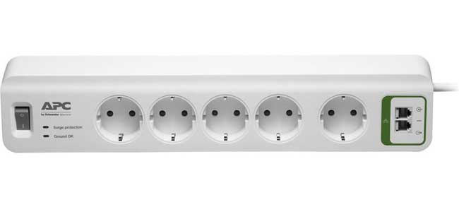 APC produžni kabl sa prenaponskom zaštitom Basic Surge Arrest PM5T-GR