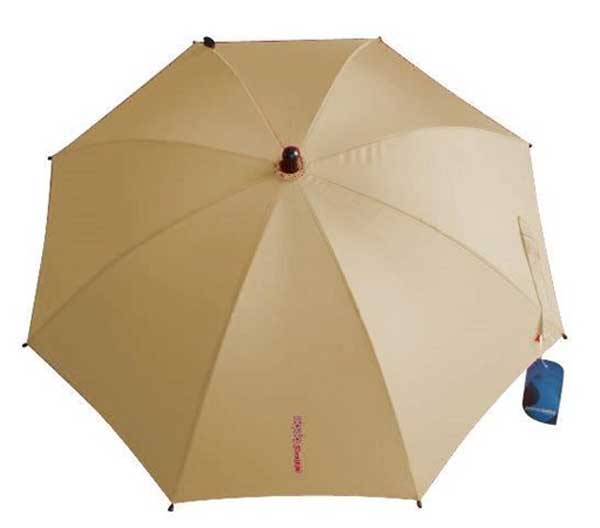 Primebebe Suncobran za kolica bež