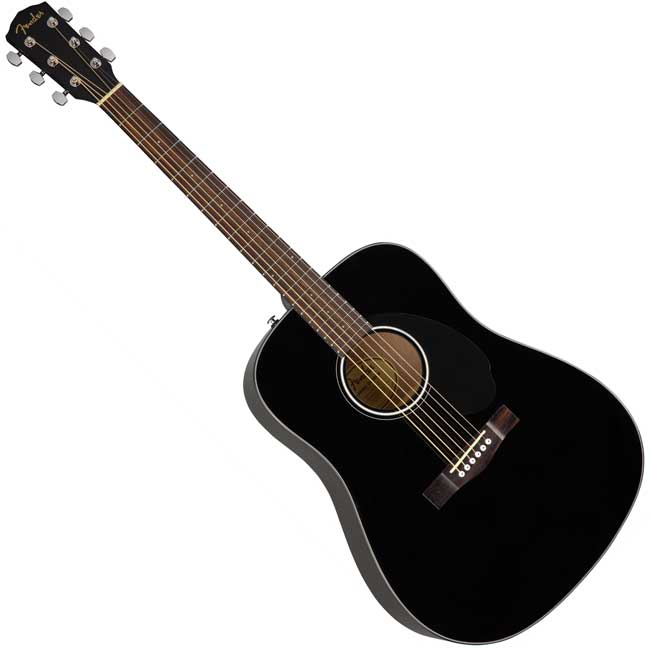 Akustična gitara Fender CD-60S Black