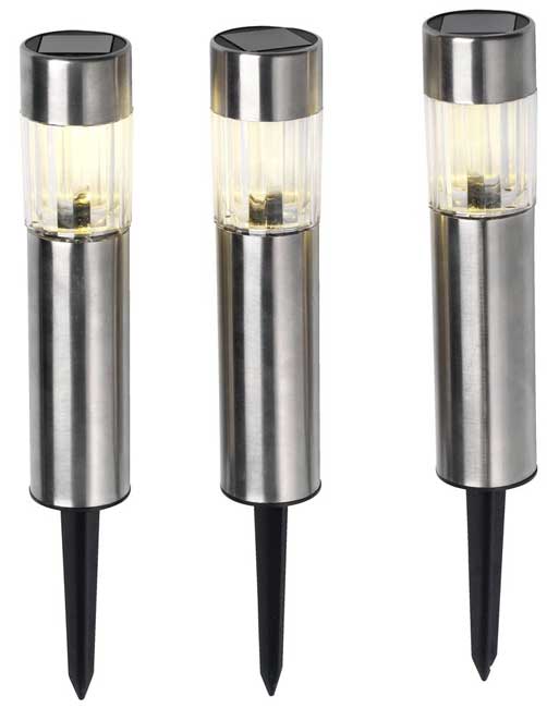 Solarna lampa 3 kom. Set