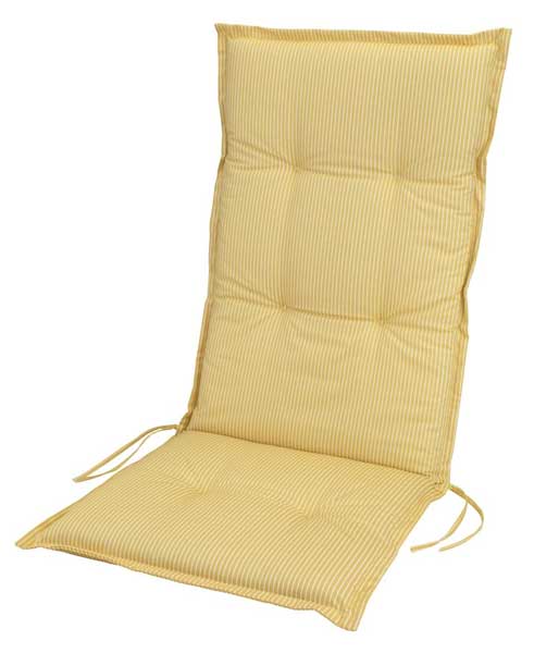 Jastuk baštenski za podesive stolice Engej žuta