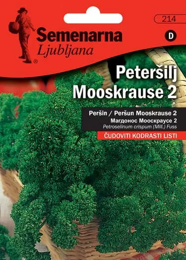 Seme za Peršun - francuski kovrdžavi - Petroselinum crispum (Mill) Nym. 214