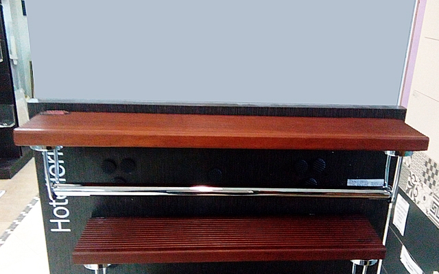 Držač peškira od tikovine 50cm 