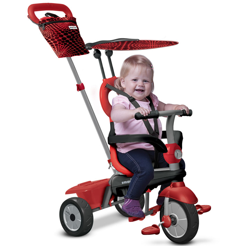 Smart Trike Tricikl VANILLA 4 u 1 Crveni