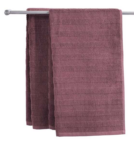 Peškir Torsi 1 komad 65x130cm tamno ljubičasta