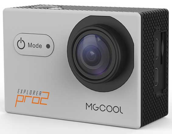 Akciona Kamera MGCOOL Explorer Pro 2 WiFi Touch screen Srebrna