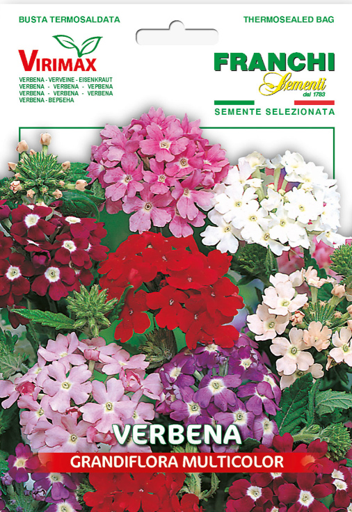 Seme za cveće 10 kesica Verbena Franchi Sementi Virimax