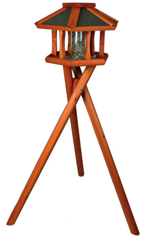 Drvena kućica za ptice na stalku Natura Trixie 5573 - Image 1