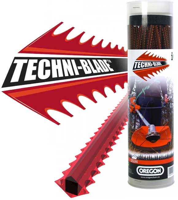 Oregon Red Techni Blade najlon za trimer sa Jet Fit glavom 7mm 26cm 155kom. 027992 - Image 1