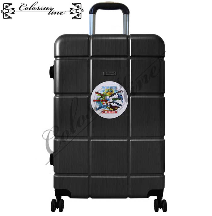 ABS Kofer sa točkićima i teleskopskom ručkom 32x49x76 GL-983 Crni