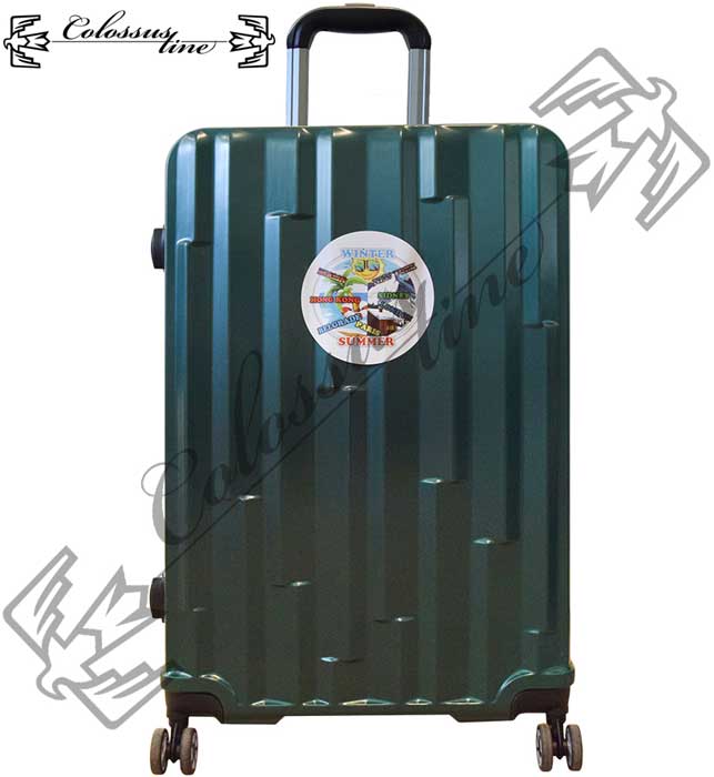 ABS Kofer sa točkićima i teleskopskom ručkom 23x38x56 GL-991 Zeleni