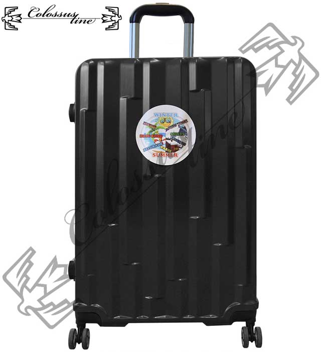 ABS Kofer sa točkićima i teleskopskom ručkom 23x38x56 GL-991 Crni