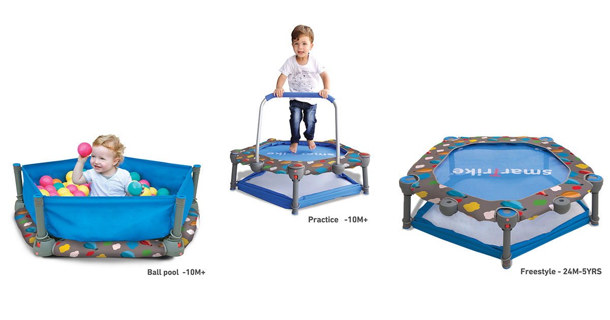 Smart Trike Trampolina 3 u 1 9101100 - Image 1