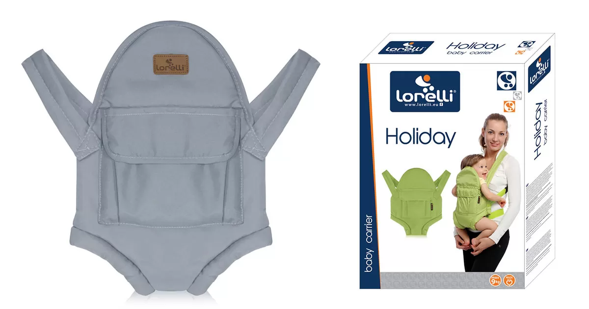 Lorelli Kengur nosiljka za bebe HOLIDAY Grey